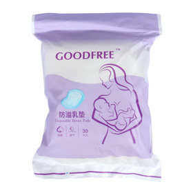 Anti-overflow breast pad